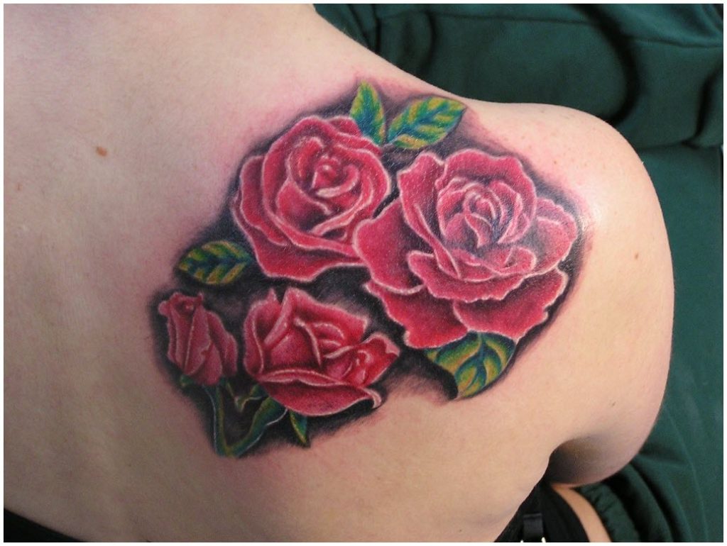 Name-And-Rose-Red-Tattoo-Behind-Shoulder-1